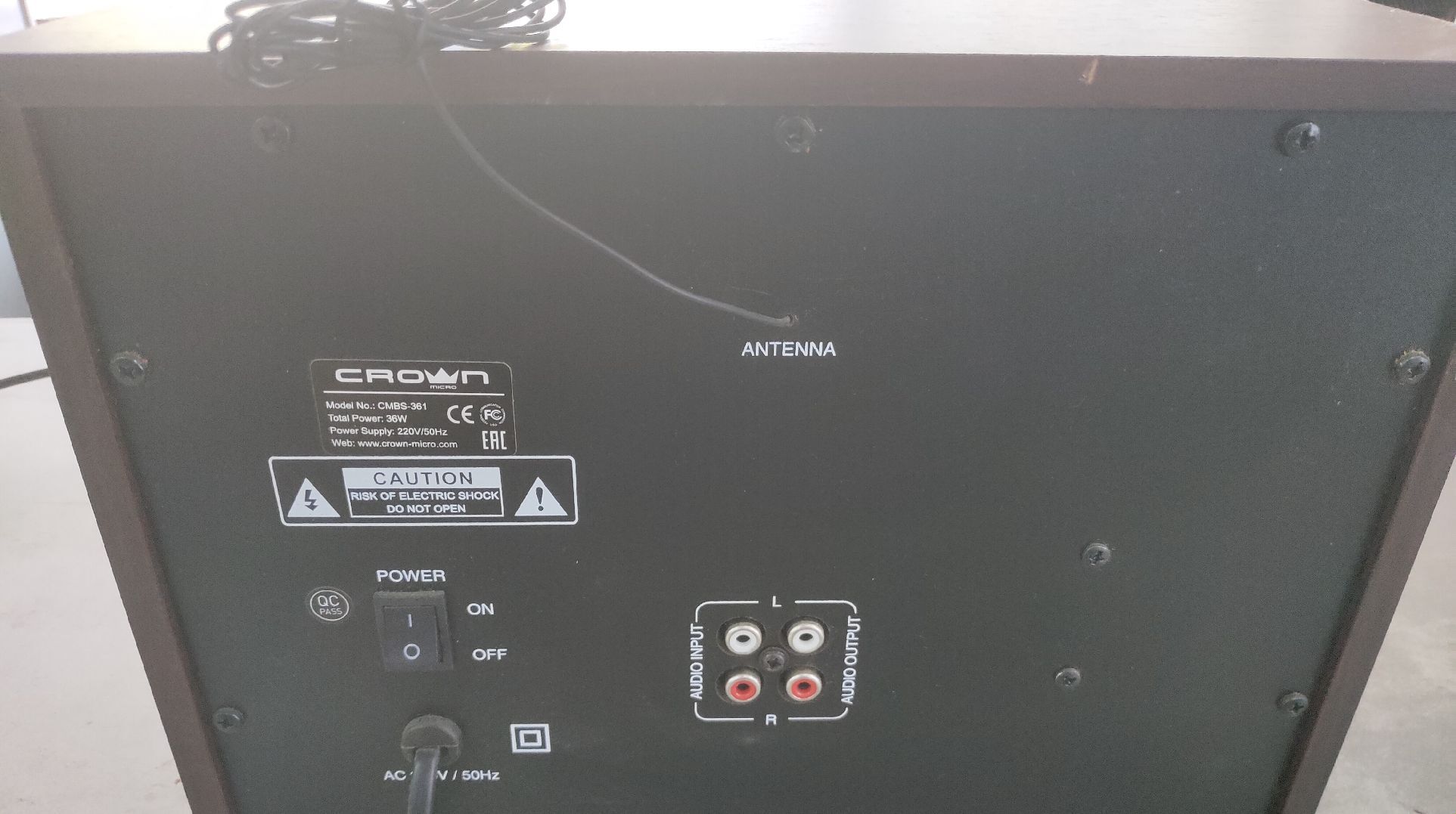 Crown cmbs 361 схема