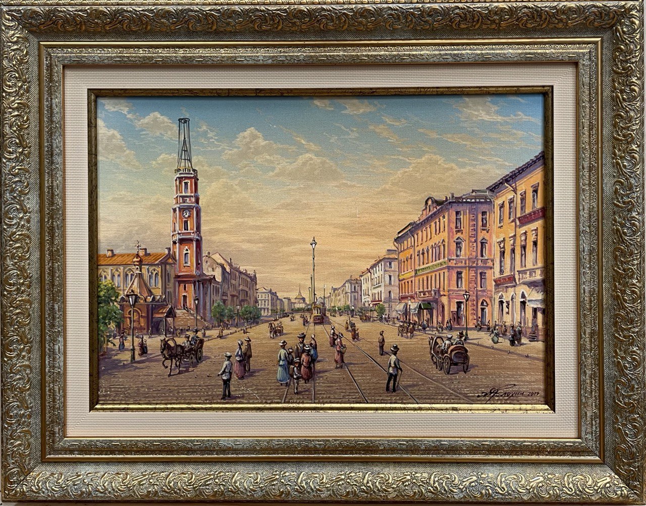 Картина Невской ратуши