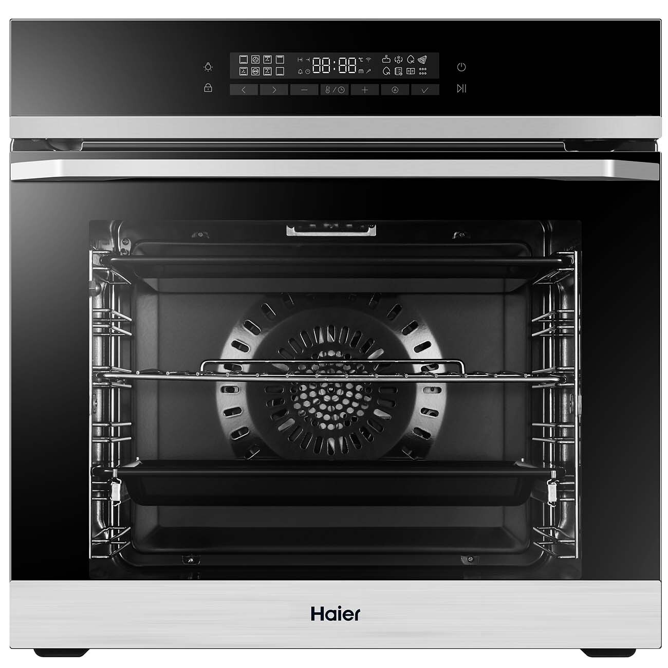 Электрический духовой шкаф Haier HOQ-p16an5sx Black/inox