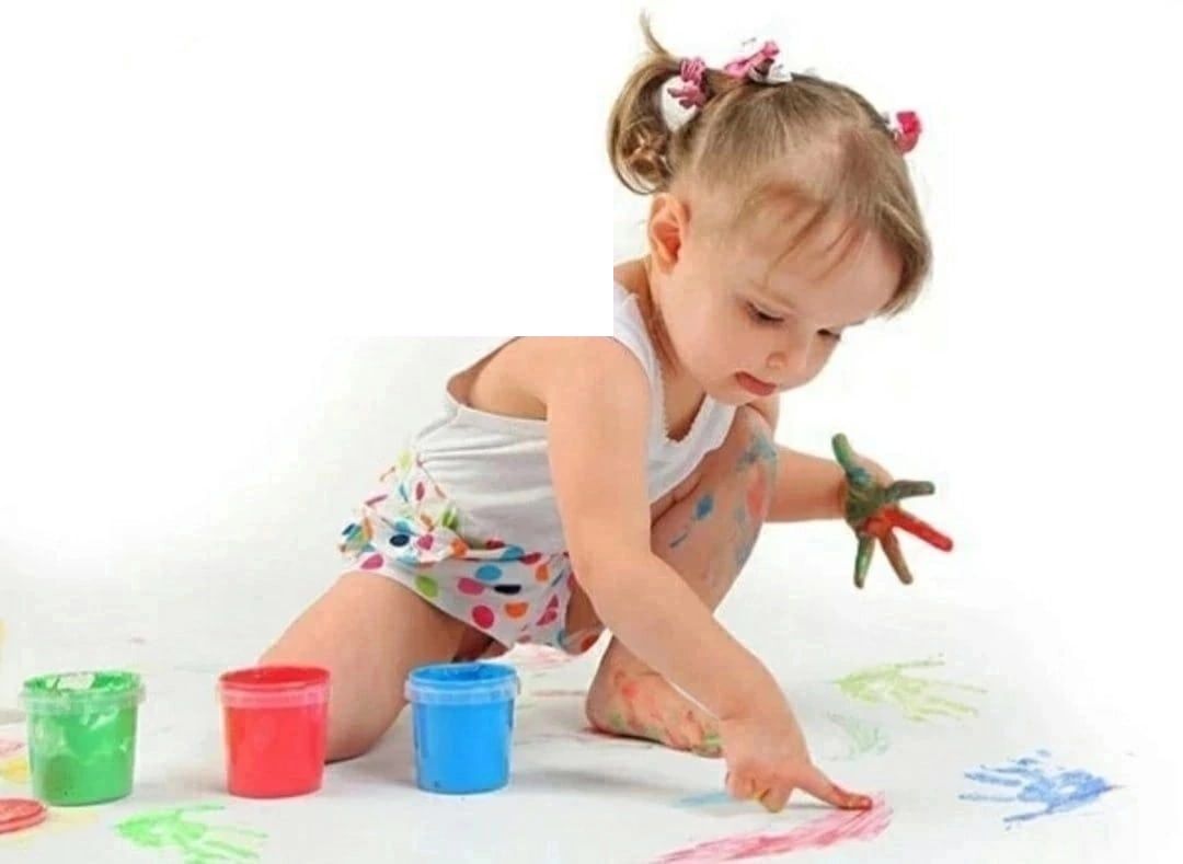 Краски пальчики. Дети творчество. Пальчиковые краски для детей. Рисуем с детьми. Творчество картинки для детей.