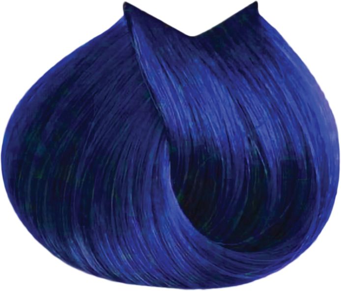 Краска для волос синяя микстон