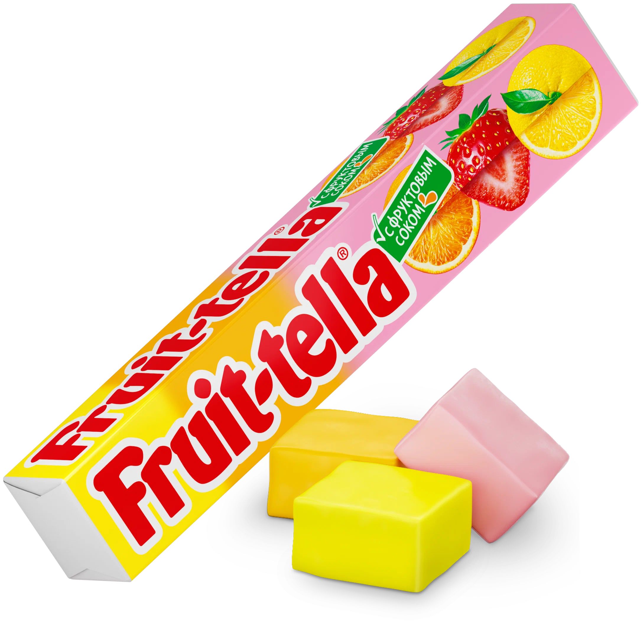 Жевательная конфета Fruittella ассорти, 41 г