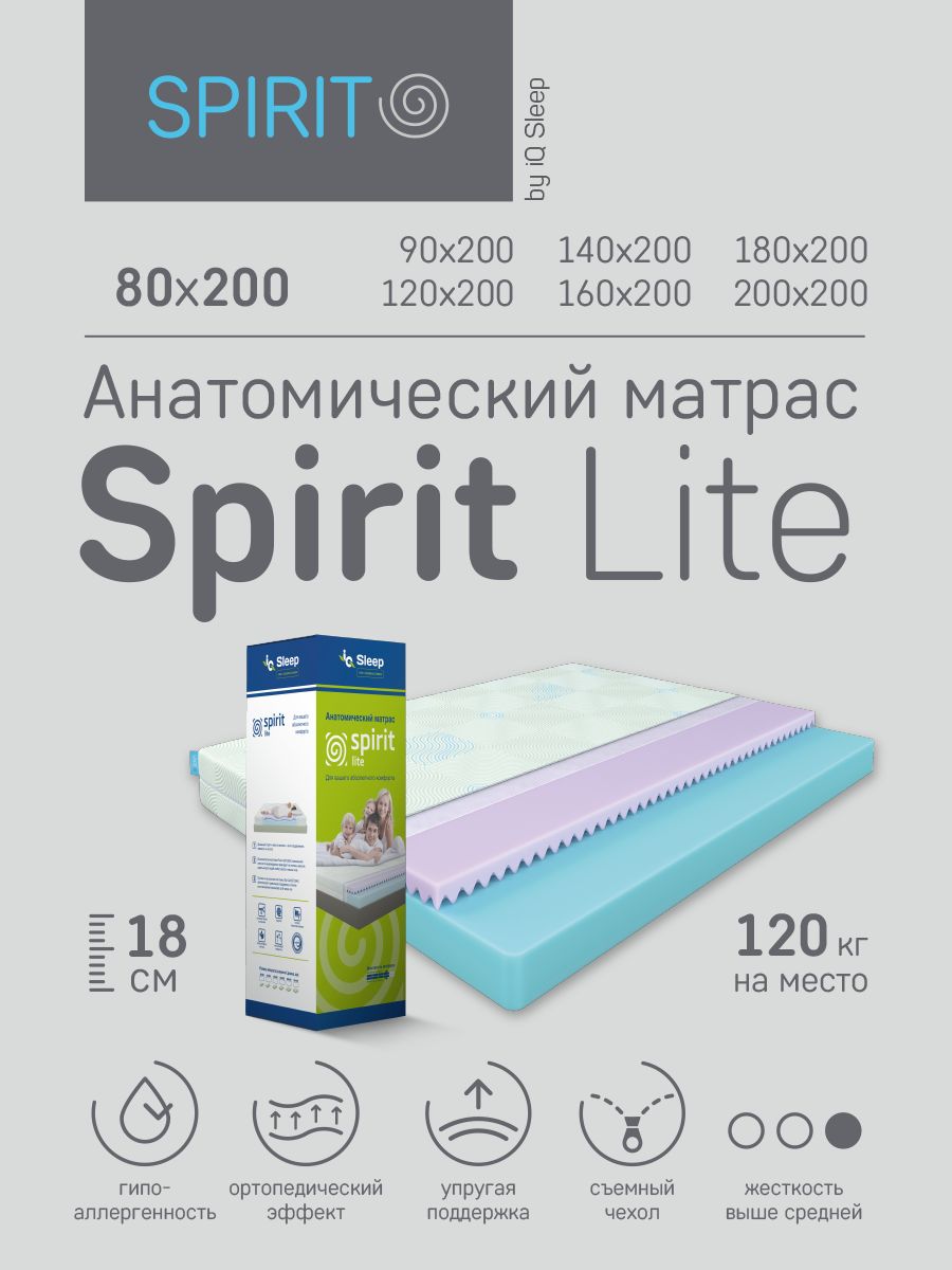 матрас iq sleep spirit box