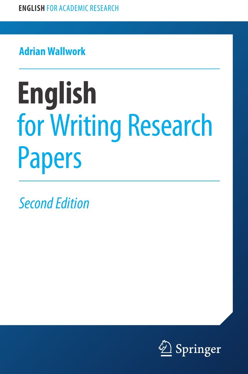 Writing research papers. English for research. Writing research papers 15th Edition.