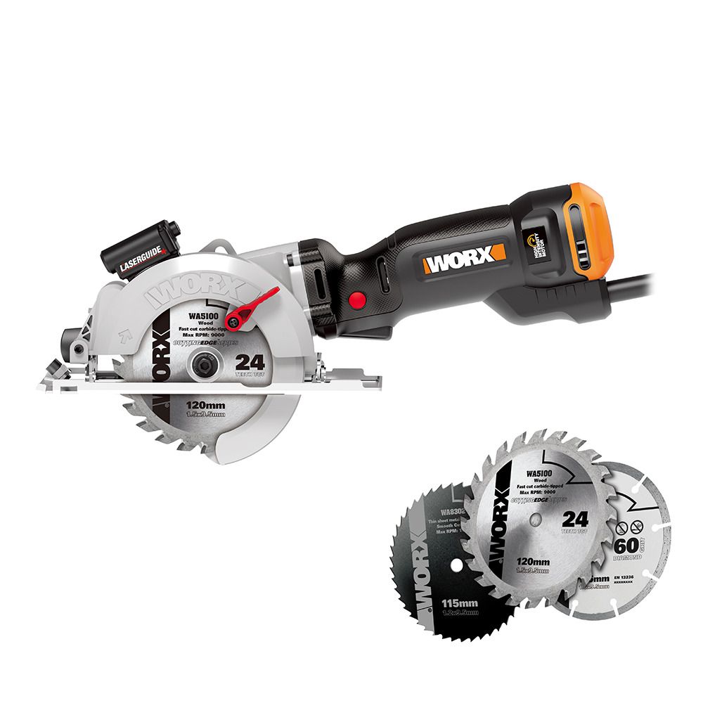 Worx wx427 xl 710w worxsaw compact circular saw sale