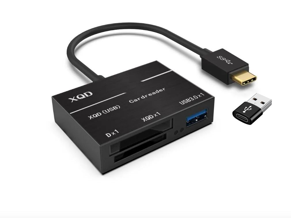 Картридер XQD + SD USB 3.0 Type-C