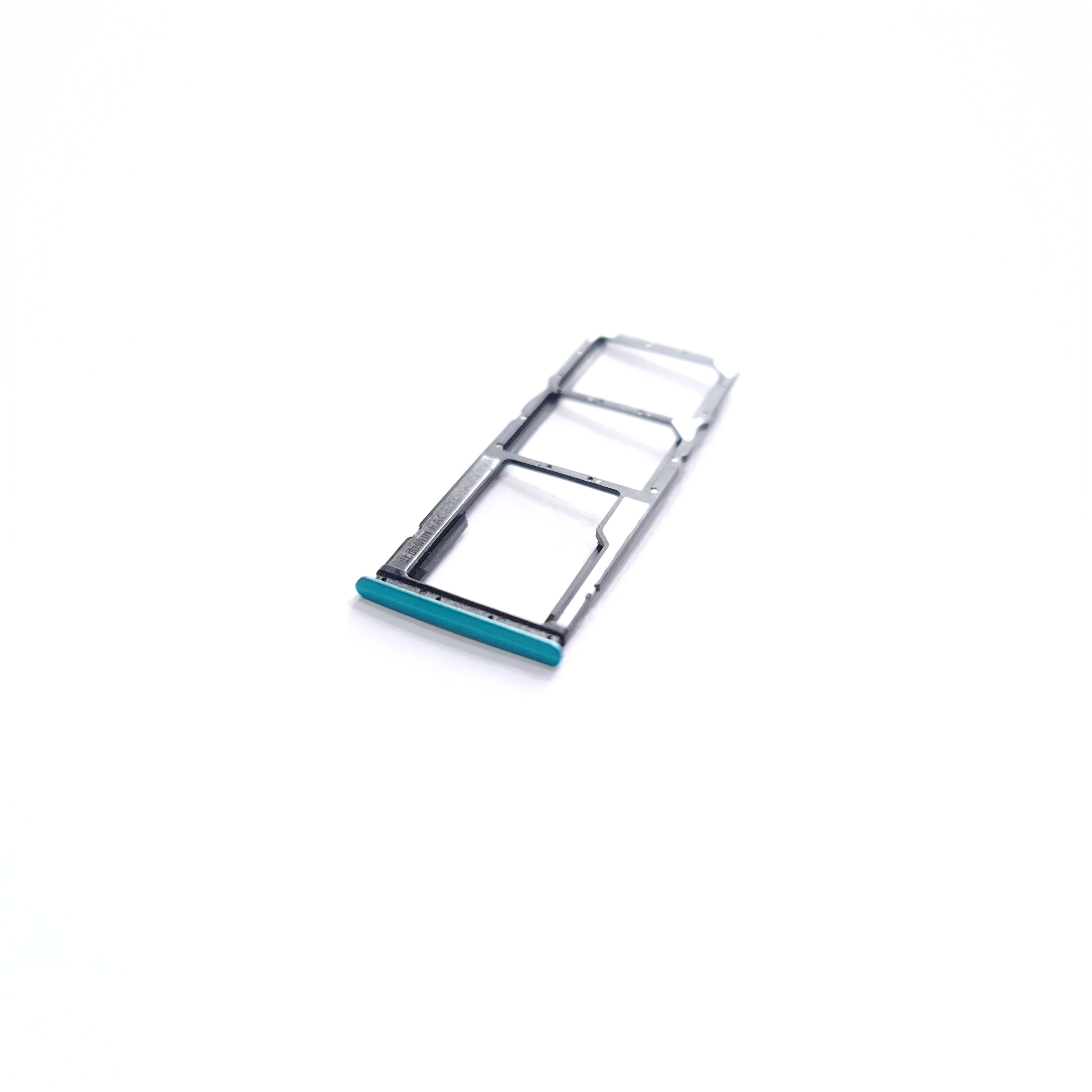 Sim лоток держатель Xiaomi Redmi 9T, зеленый, на 2 сим-карты