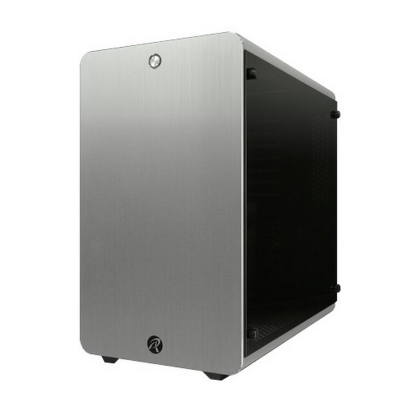 Raijintek Компьютерный корпус THETIS WINDOW SILVER (0R200054), серебристый (0R200054)