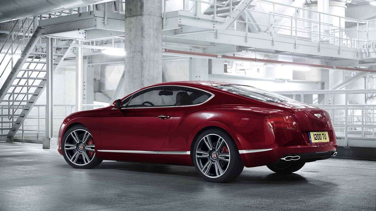 Continental gt v8 красная