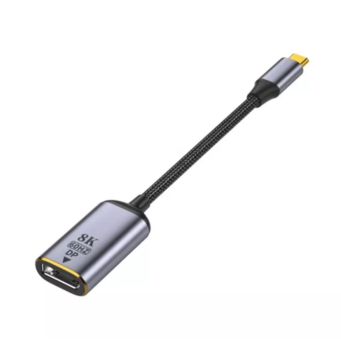 Переходник(адаптер)Displayport(DP)USBTypeCдляподключенияVRочковкноутбуку(17см)