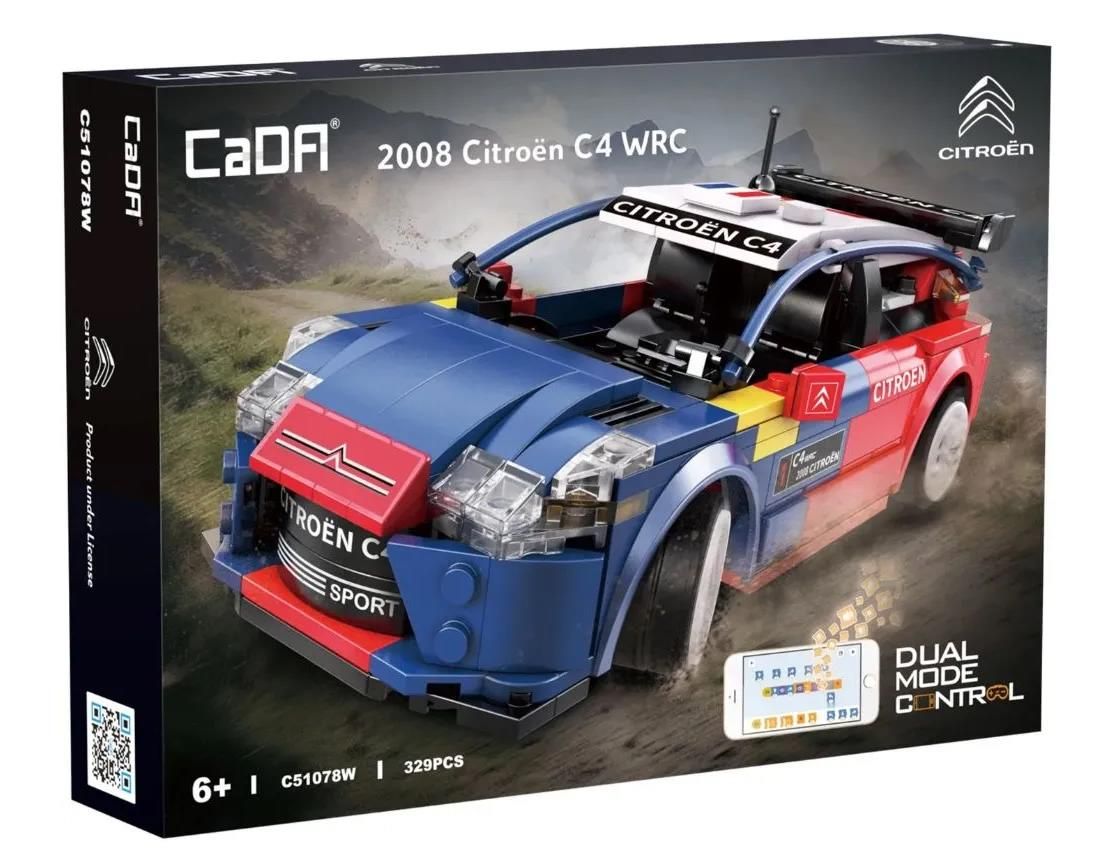 Конструктор Double Eagle CaDa Citroen C4 WRC - C51078W - купить с доставкой  по выгодным ценам в интернет-магазине OZON (808018753)