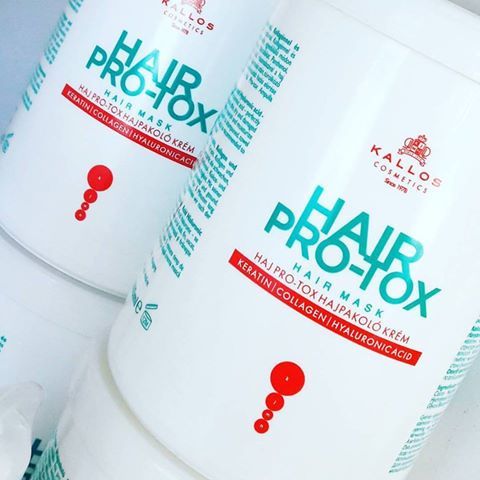 Маска для волос протокс kallos hair pro-tox mask