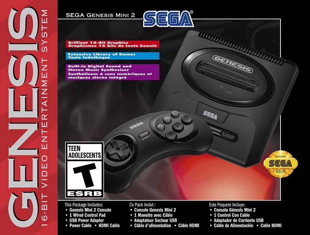 ИгроваяприставкаSEGA(Genesis)Mini2