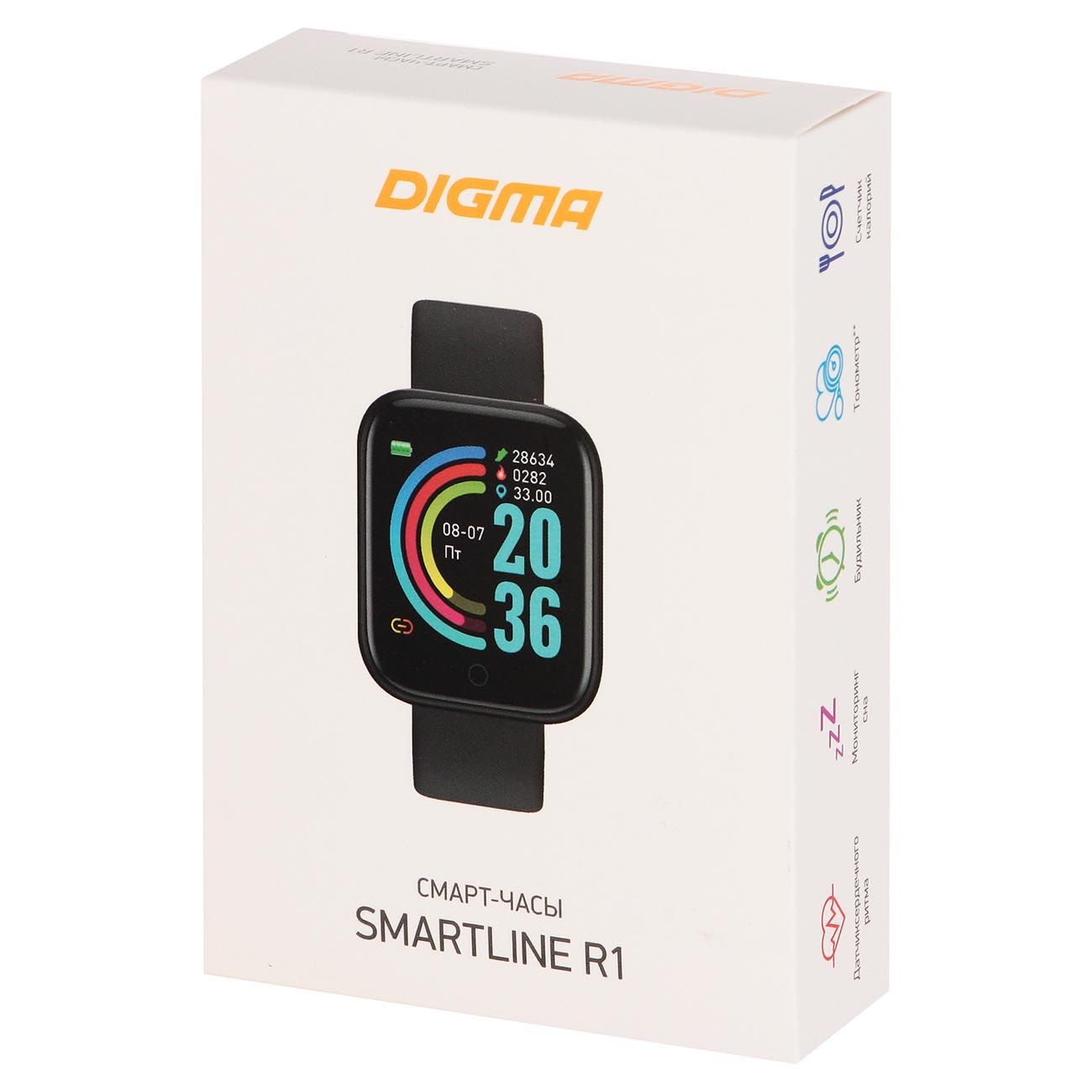 Часы digma smartline t6