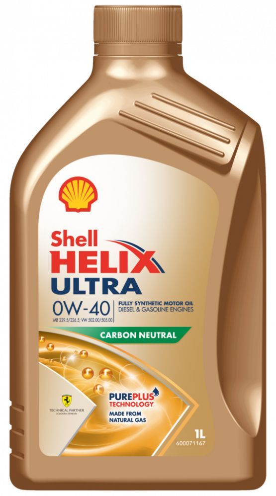 ShellHELIXULTRA0W-40Масломоторное,Синтетическое,1л