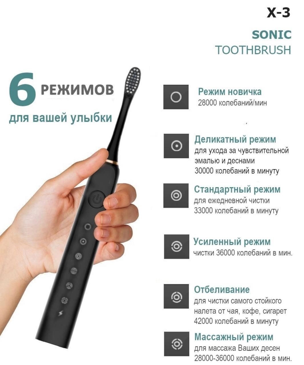 Сколько нужно заряжать зубную щетку