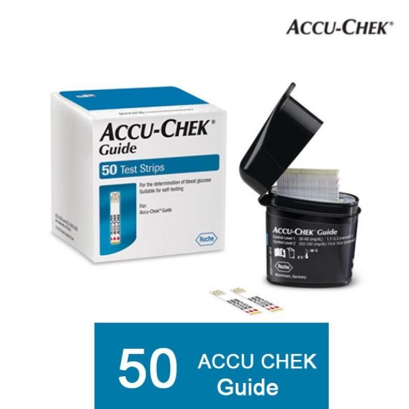 Тест-полоски АККУ-ЧЕК Гид (Accu-Chek Guide), 50 штук