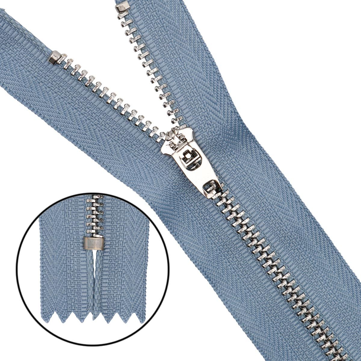 Металлическая молния для джинс. , айрис. Молния g501t 65 см р/м 10шт №310 черный. Молния джинсовая. Металлическая молния для джинс.