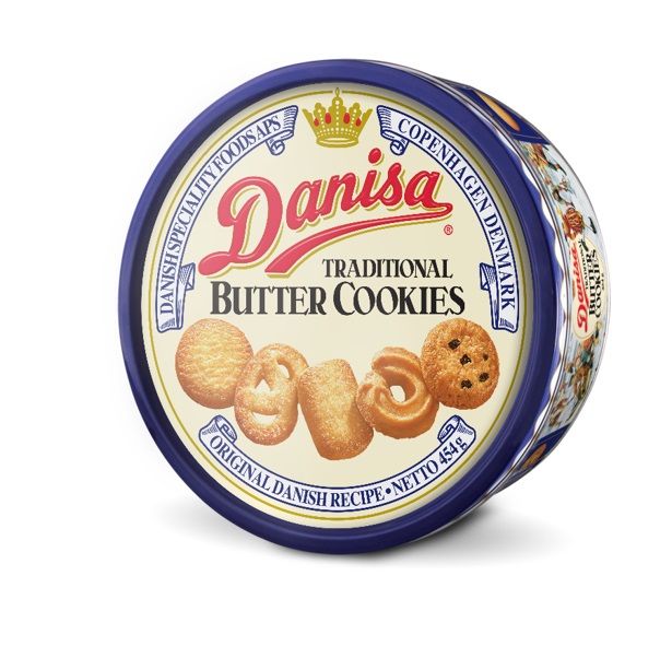 Печенье Danisa Butter Cookies cдобное, 454г