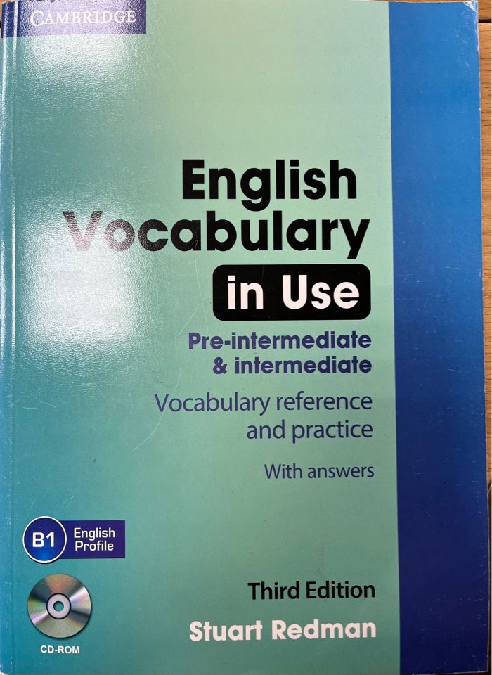 Vocabulary in use pre intermediate ответы