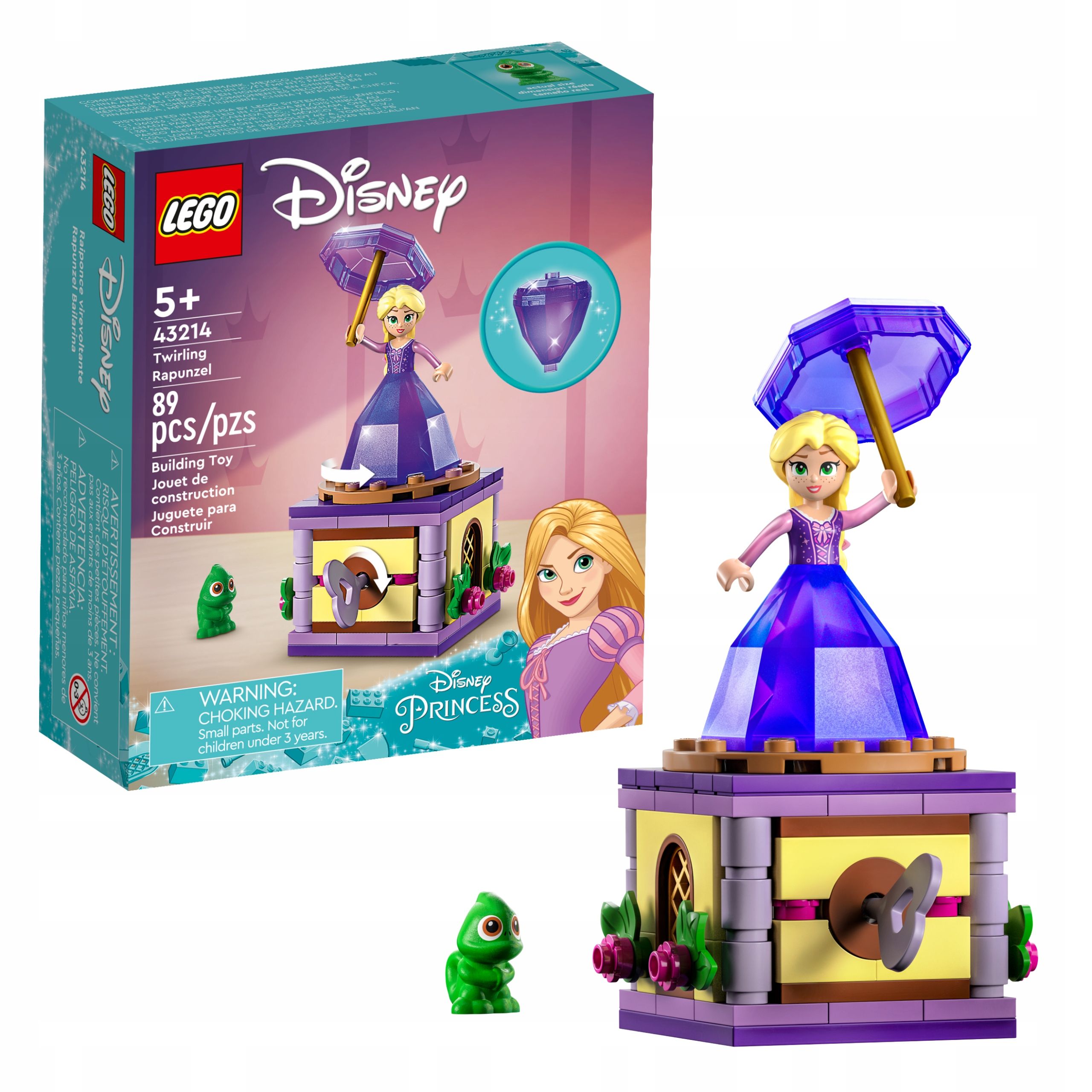 Конструктор LEGO Disney Princess Кружащаяся Рапунцель, 43214