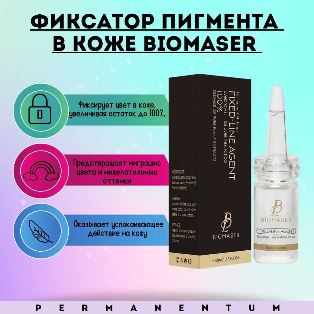 Фиксатор пигмента. Модельные фиксации.