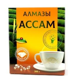 Алмазов чай. Чай чд "Алмазы Ассам" индийский гранул. 200гр/48шт. Чайный Алмаз. Чай Алмазы асан 200 грамм.