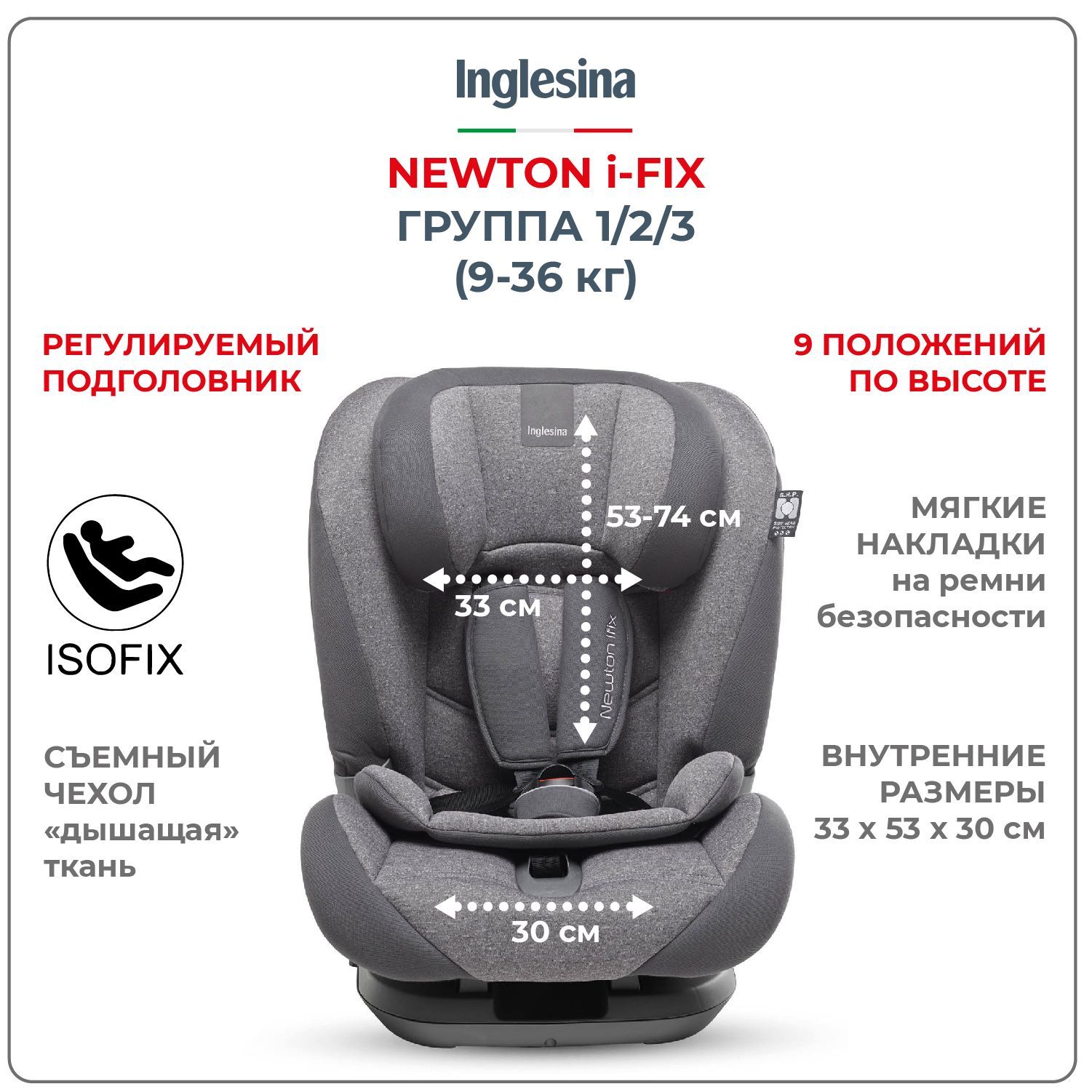 Автомобильное кресло inglesina 0 18 кг