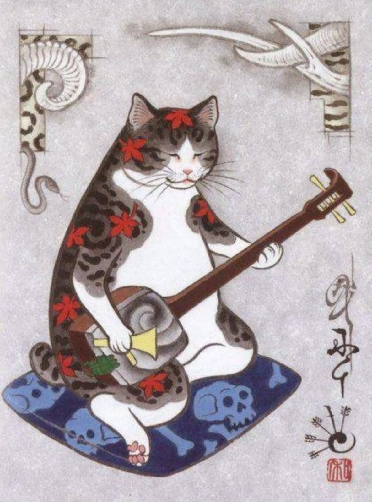Японская кошка