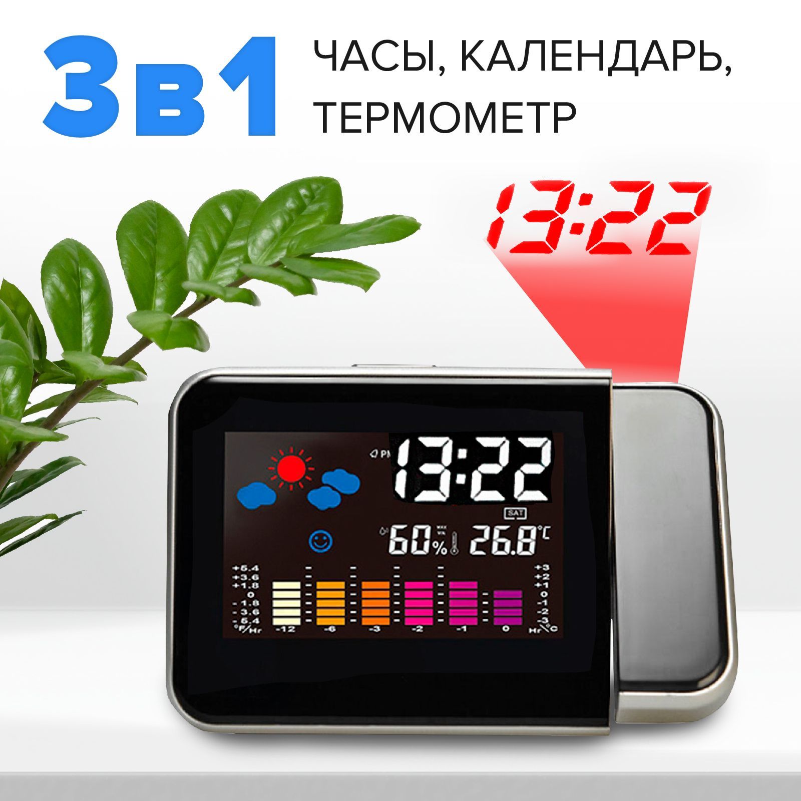 Часы Проекционные На Потолок Купить В Москве