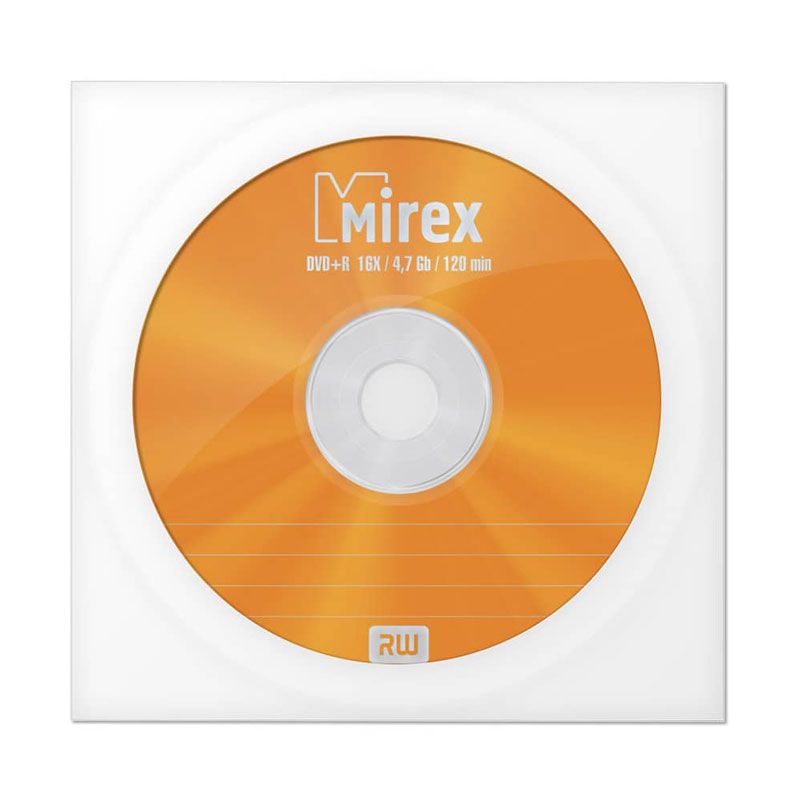 Mirex Диск для записи DVD-R