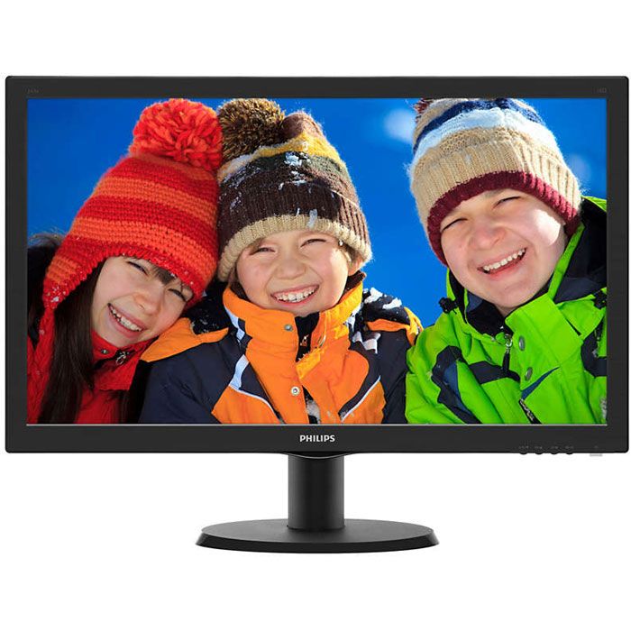 Philips24"Монитор243V5QSBA,черный