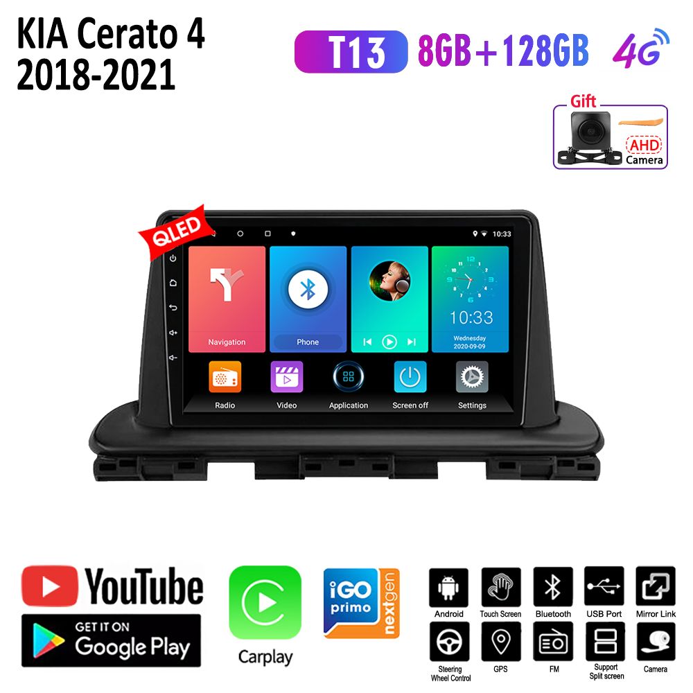 Auto carplay dsp 4g lte gps