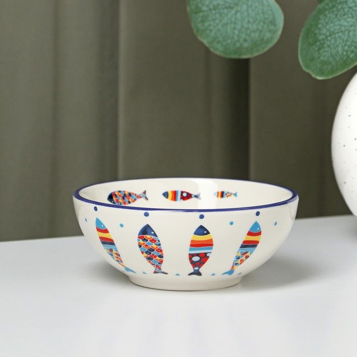 Миска Емеля, 250 мл, d11 см, цвет белый, 1 шт.