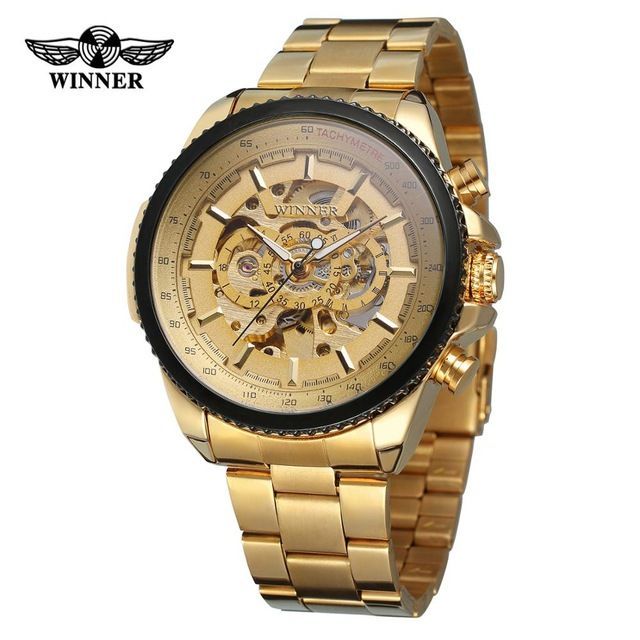 Часы наручные мужские winner relojes