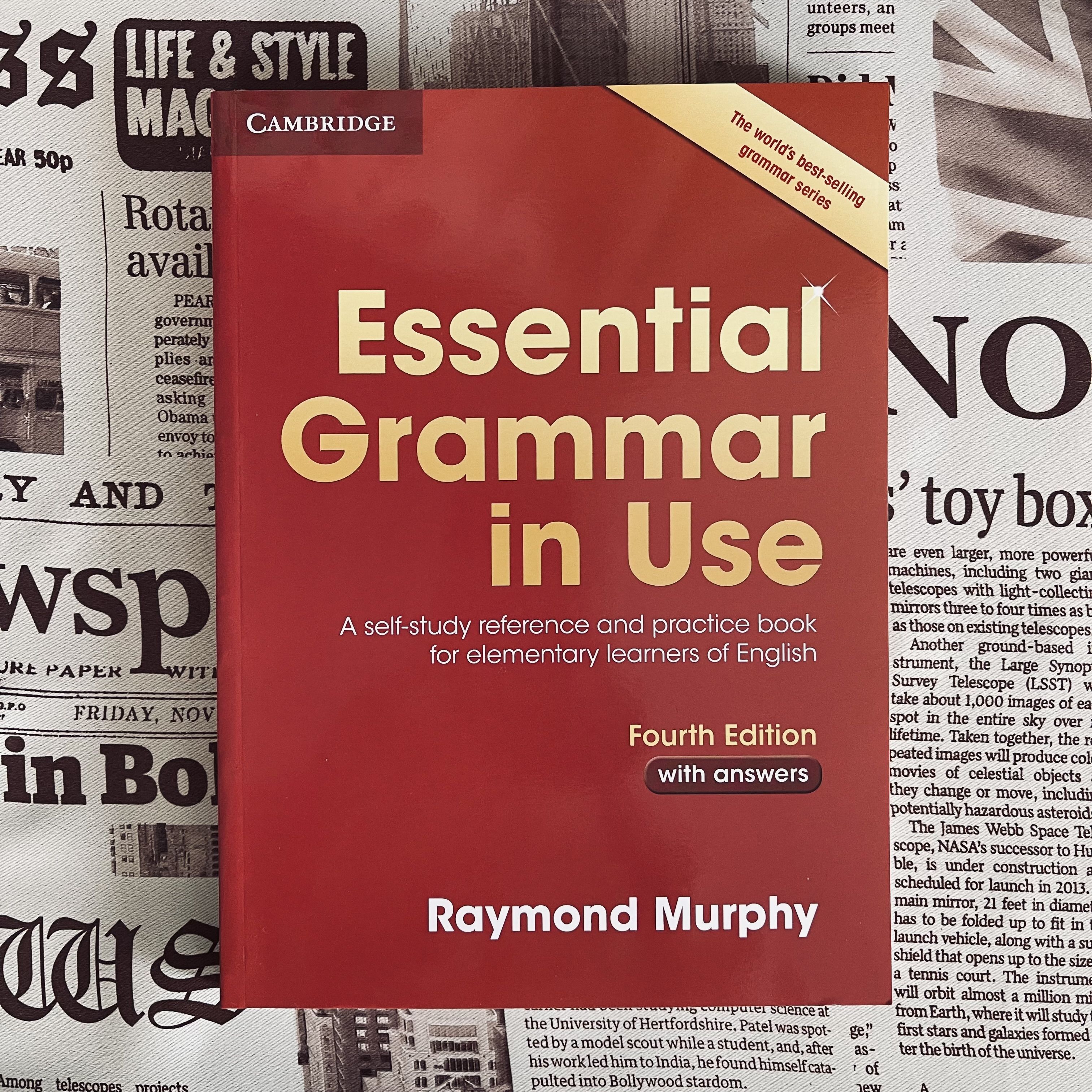 Essential grammar in use 4. Murphy essential grammar in use.