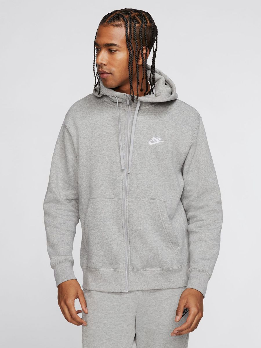 Nike m nsw club hoodie 2024 fz bb