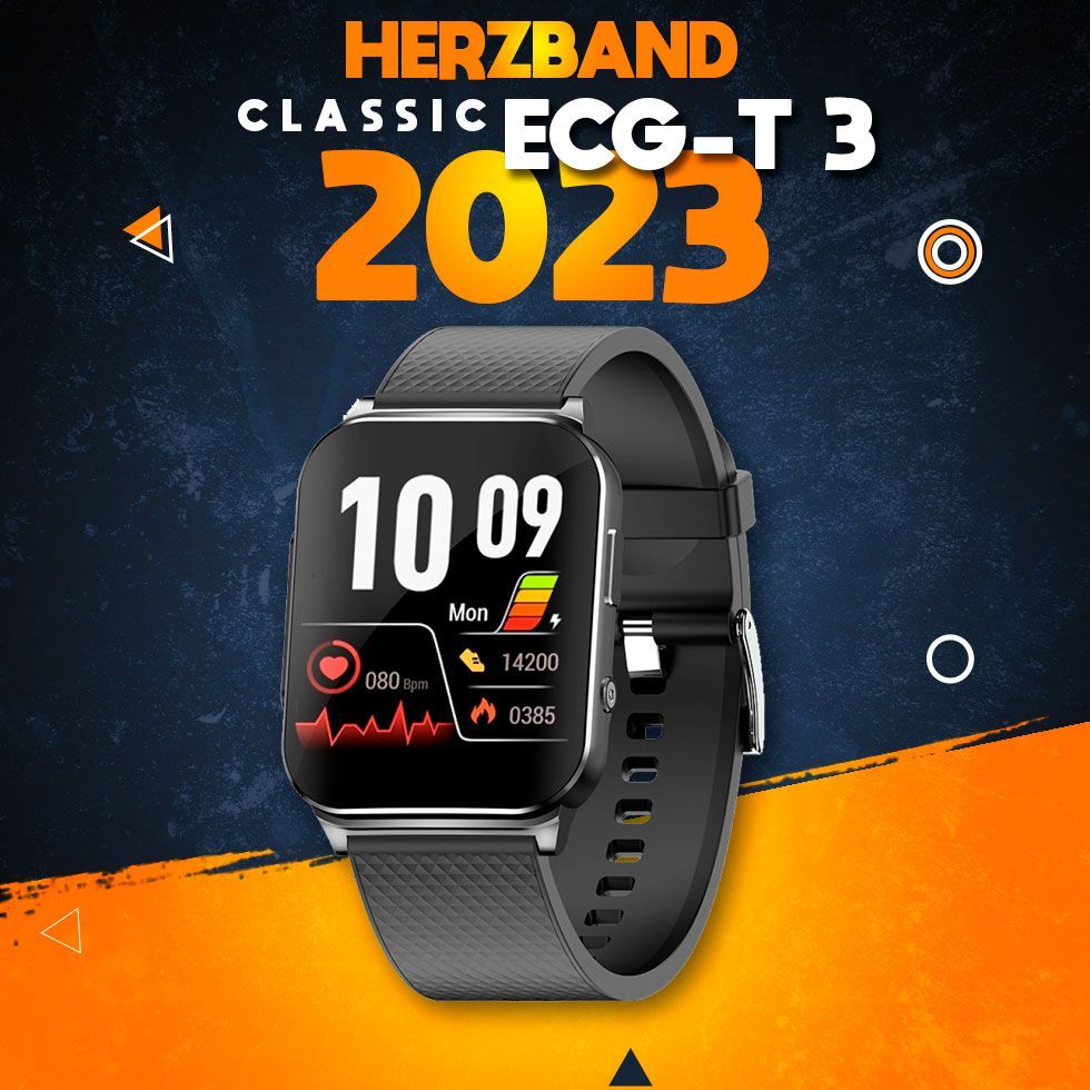 Фитнес-браслет HerzBand Classic ECG-T 3 с режимом Холтер ЭКГ - купить с  доставкой по выгодным ценам в интернет-магазине OZON (948456432)