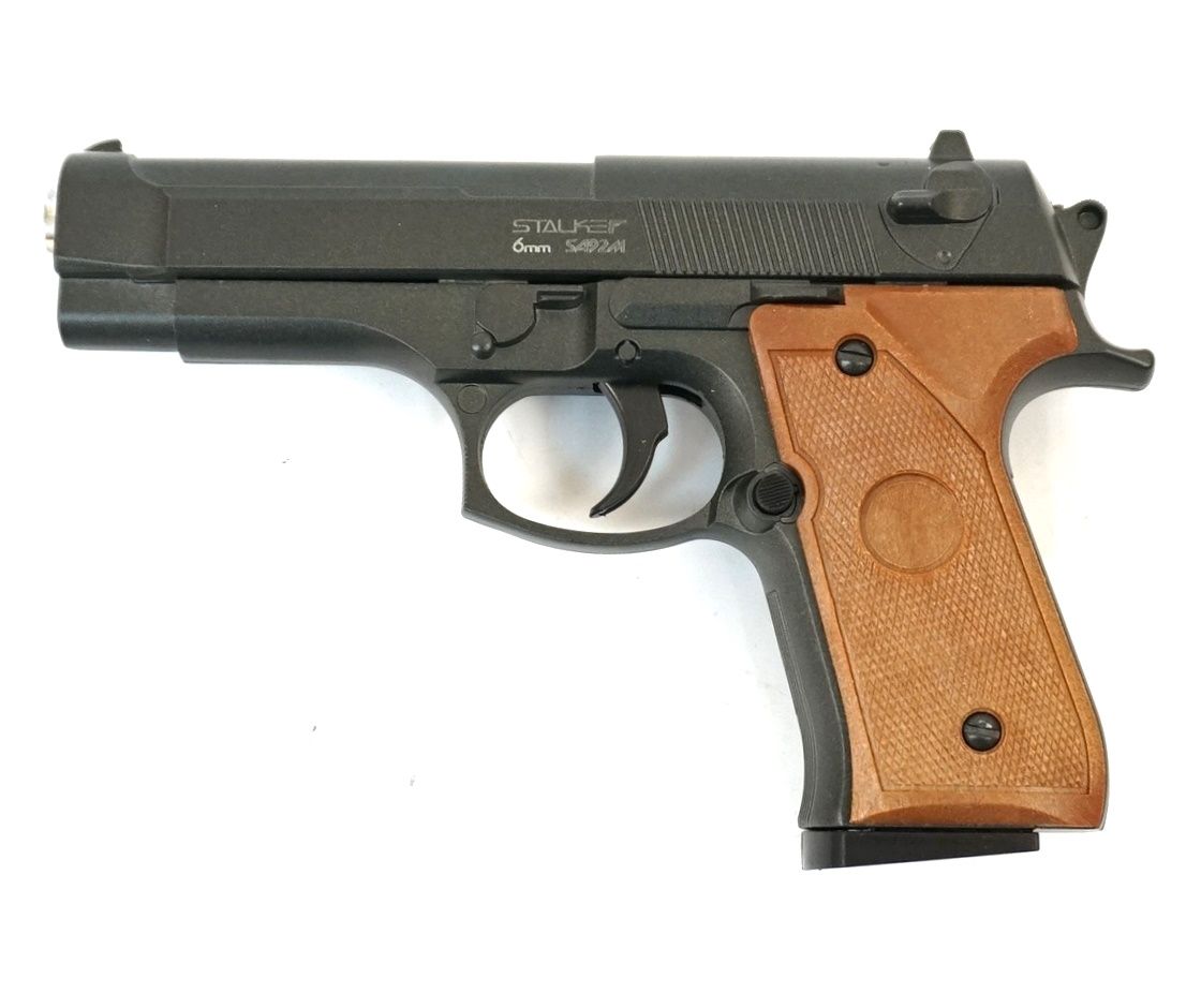 СтрайкбольныйпистолетStalkerSA92MSpring(Beretta92mini)