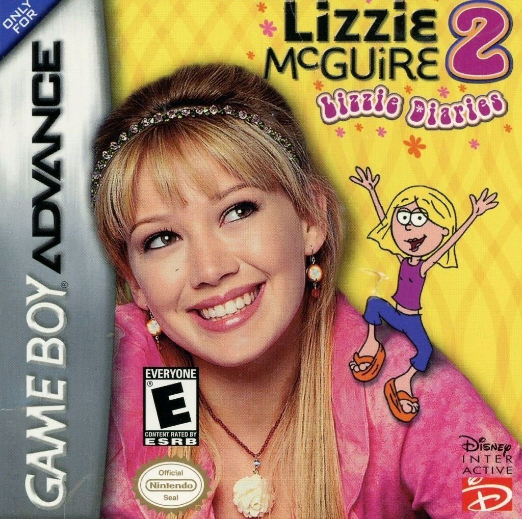 Картридж Lizzie McGuire 2: Lizzie Diaries GBA (Platinum) (256M)