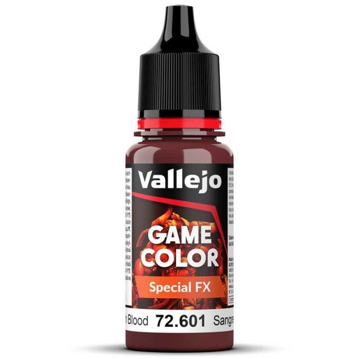 Краска Vallejo Game Color Special FX 72.601, Fresh Blood, эффект "свежая кровь", 18 мл