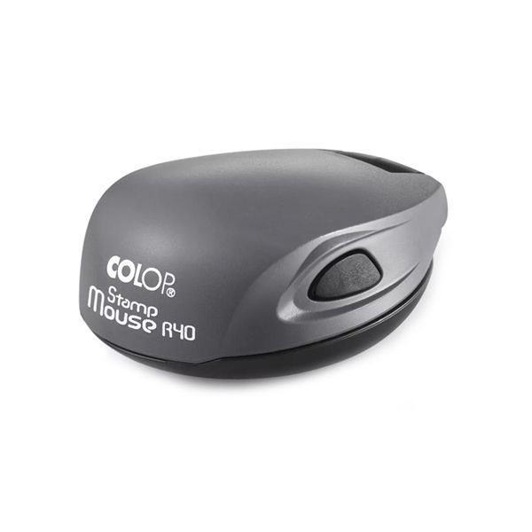 Оснастка для печати карманная Colop Stamp Mouse R40, СЕРЫЙ цвет