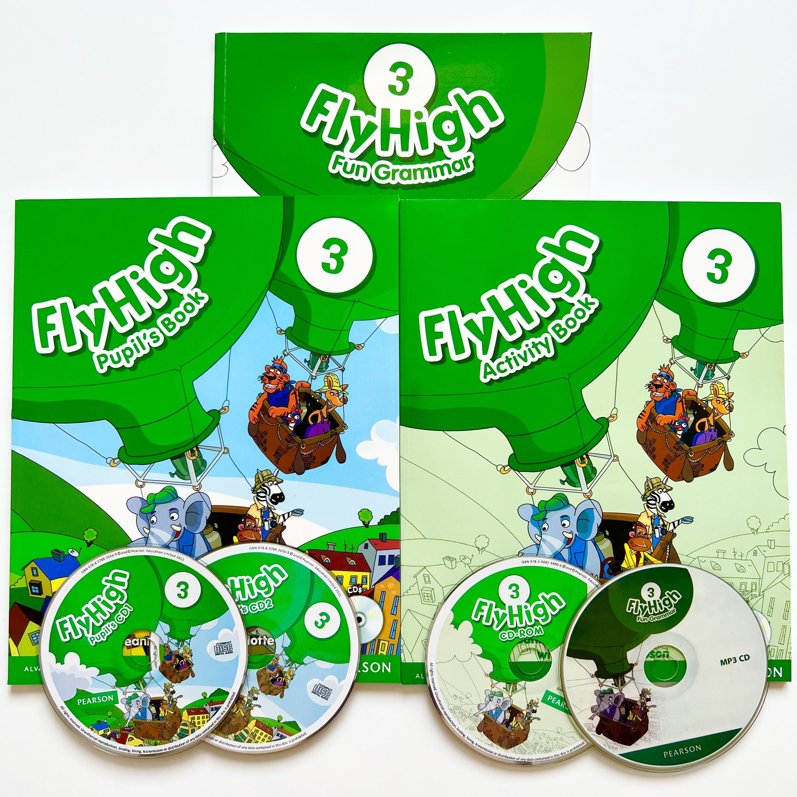 Fly High 3. Полный комплект: Pupils Book+Activity Book + fly high fun  grammar 3 + CDs (диски) | Perrett Jeanne - купить с доставкой по выгодным  ценам в интернет-магазине OZON (1044761212)