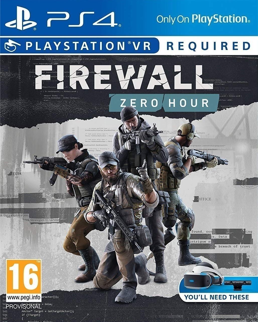 Игра Firewall Zero Hour PS VR (PlayStation 4 VR, Русская версия) купить по  низкой цене с доставкой в интернет-магазине OZON (1048153793)