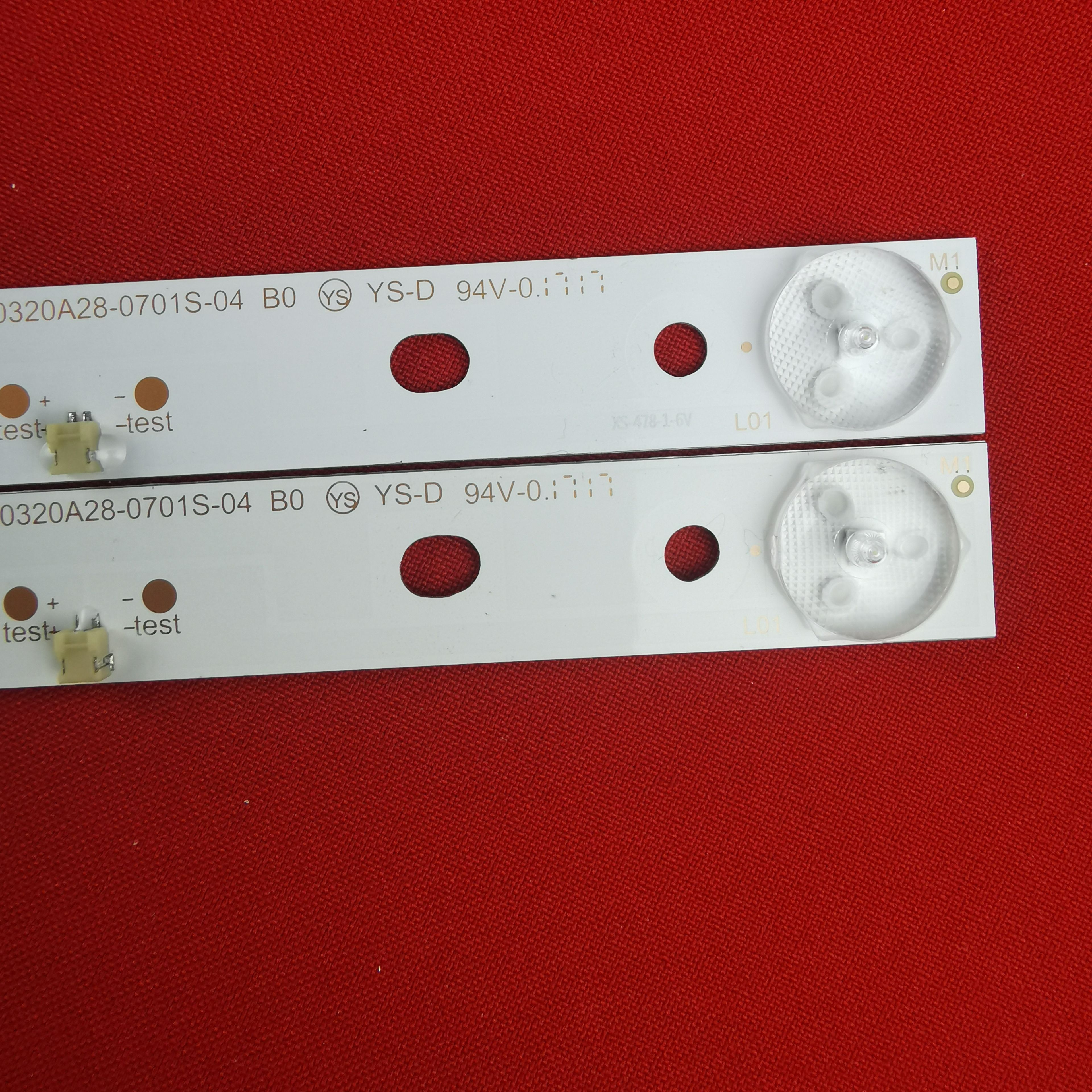 Подсветка для BBK 32LEX-7163, TELEFUNKEN TF LED32S65T2 TF LED32S67T2; MS-L2391 MS-L1225 6V