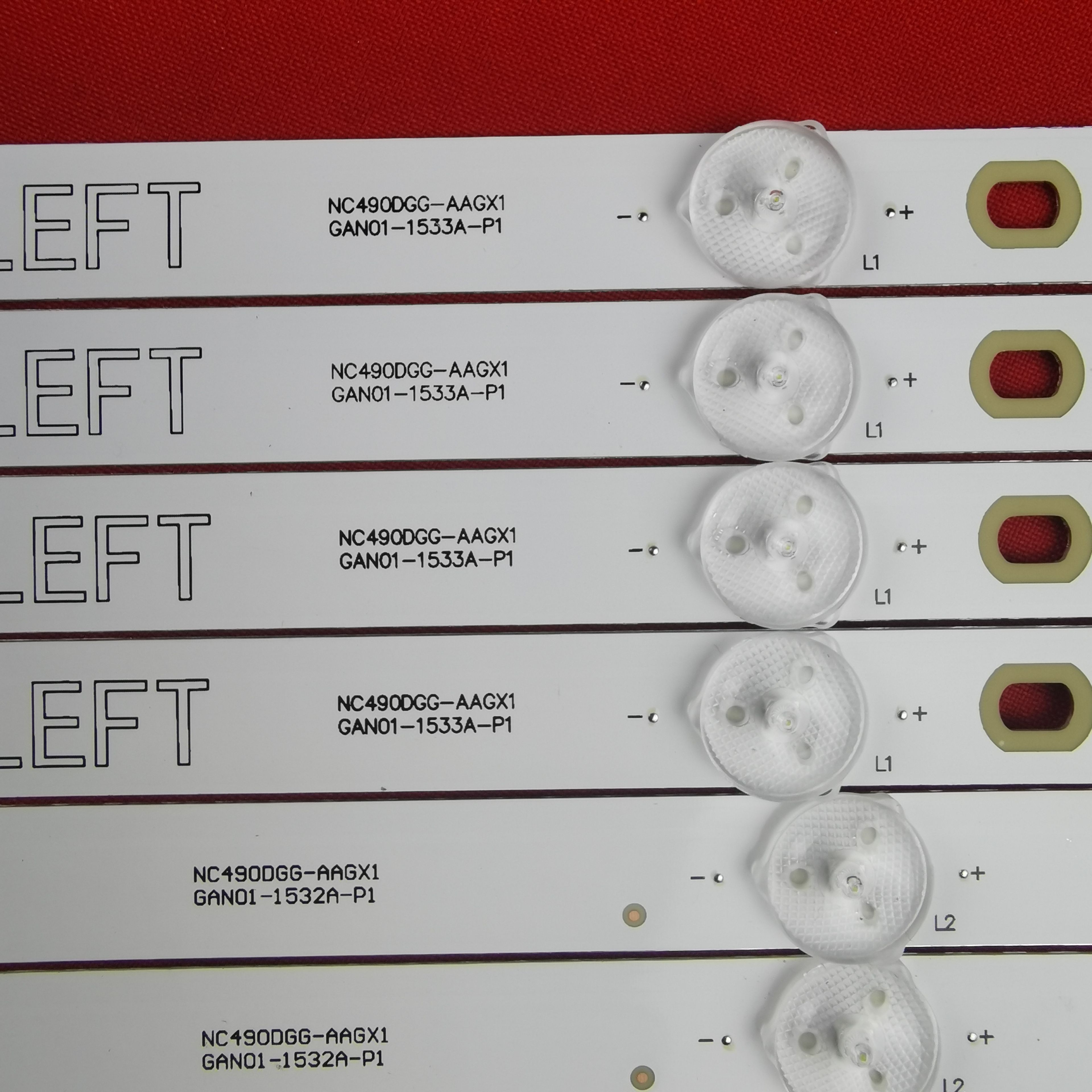Подсветка для LG 49UK6200PLA 49UJ630V 49UJ634V 49UM7020PLF 49UH619V 49UK6300PLB 49UK6390PLG 49UJ639V; NC490DGG-AAFX1-41