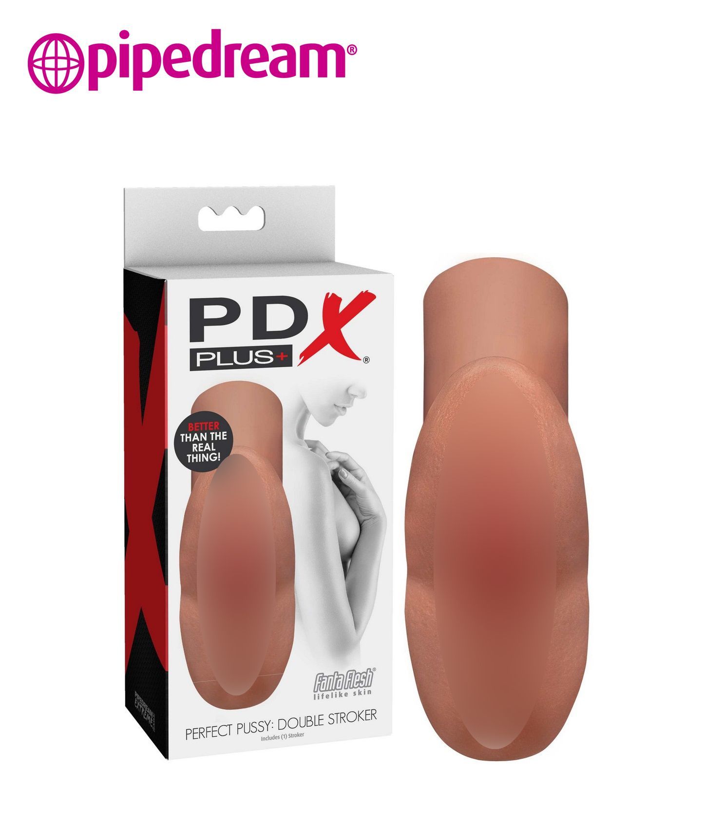 Pipedream Мастурбатор вагина и анус PDX Plus Perfect Pussy Double Stroker  загорелая - купить с доставкой по выгодным ценам в интернет-магазине OZON  (1083055981)