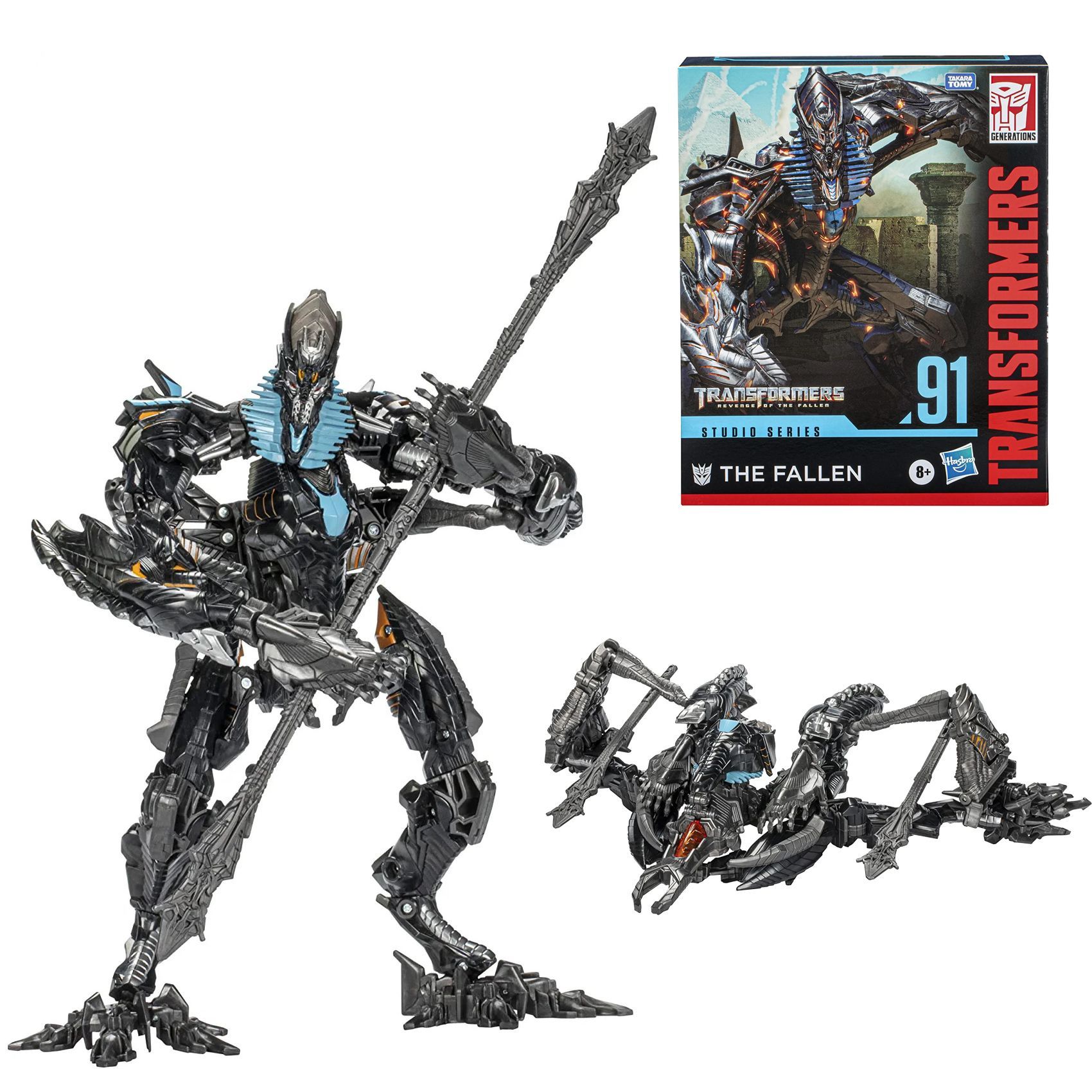 Игрушка Hasbro Трансформеры Студийная серия SS91 the Fallen 8.5 дюйма -  купить с доставкой по выгодным ценам в интернет-магазине OZON (1490500869)