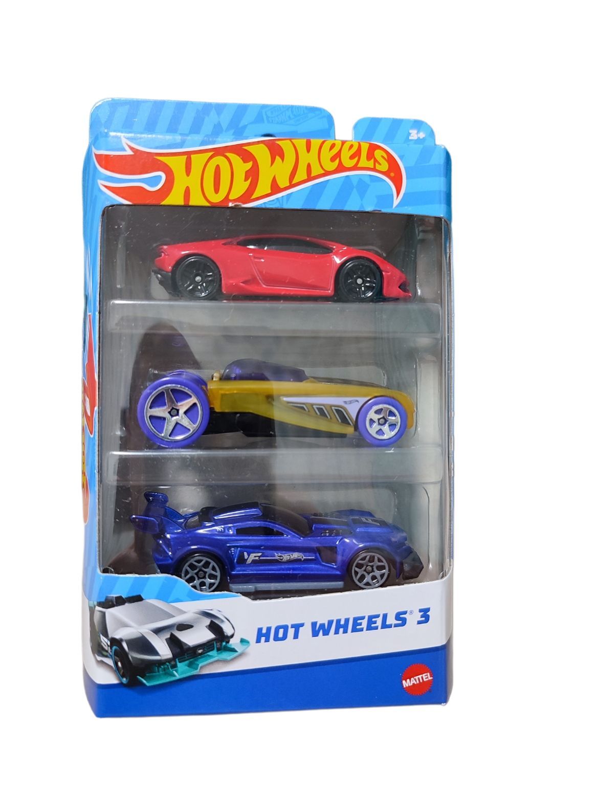 Подарочный набор Hot Wheels / Хот Вилс Базовые 3 машинки, K5904 - купить с  доставкой по выгодным ценам в интернет-магазине OZON (1093865344)