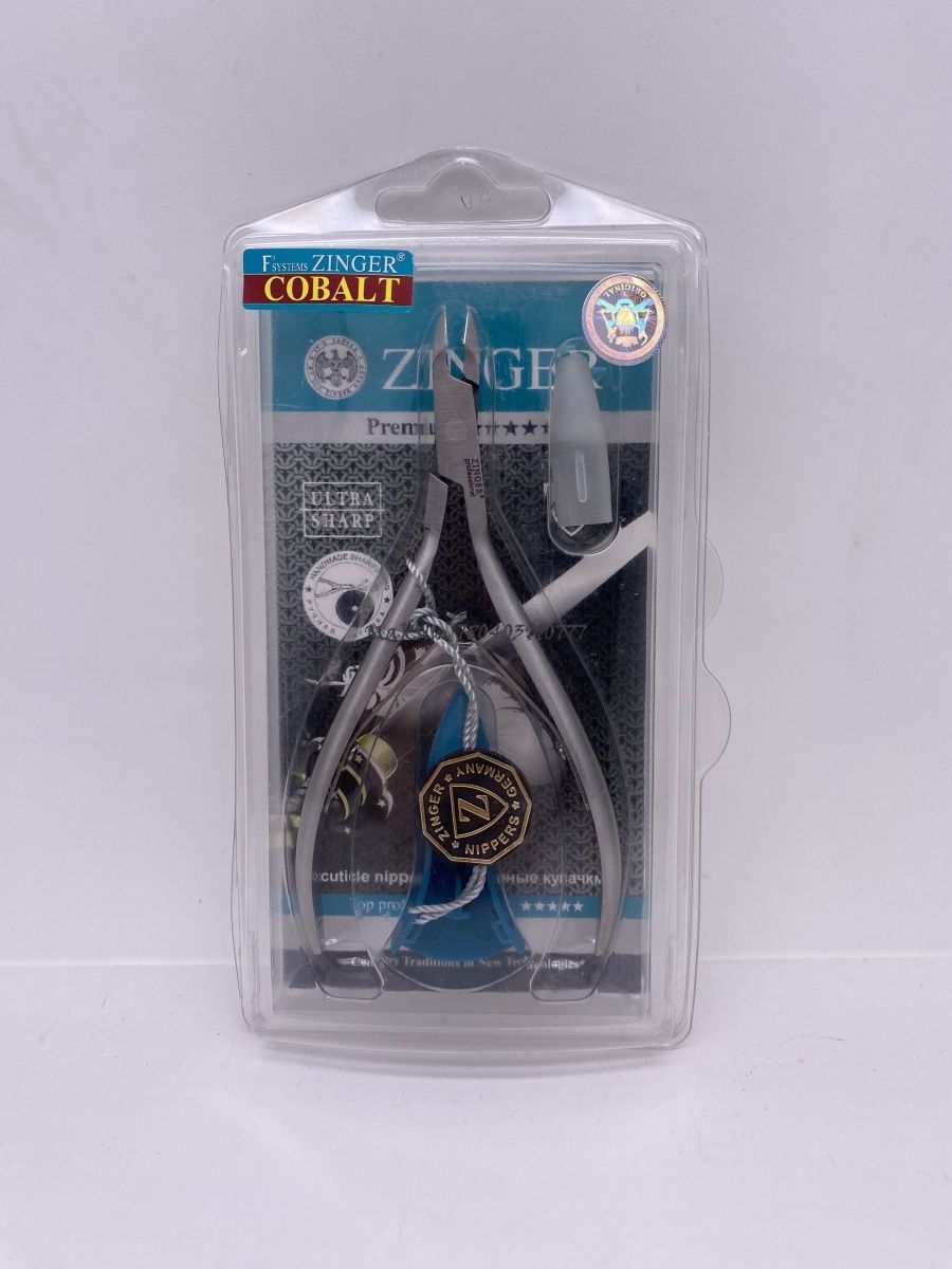 Zinger Кусачки маникюрные с низкой пяткой